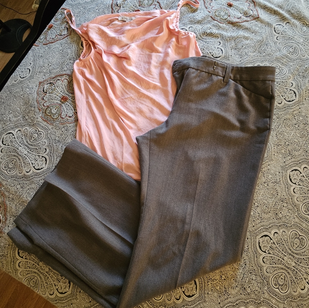 Gray Women's Pants